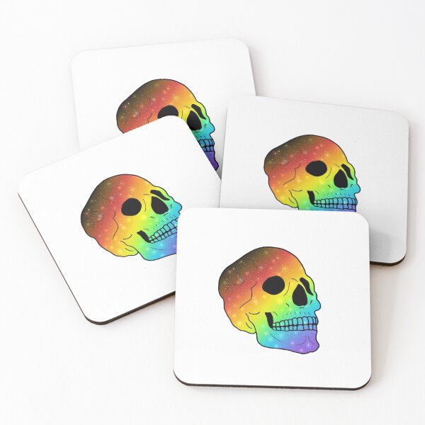 Item preview, Skull - LGBTQ+ Pride designed and sold by MyBearNugget.