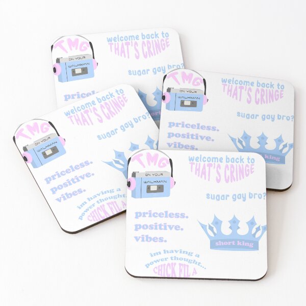 Item preview, TMG that's cringe sticker pack pastel designed and sold by disneysminnie.