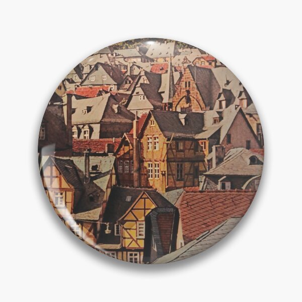 Item preview, Marburg Lahn vintage travel poster designed and sold by stickart-marek.