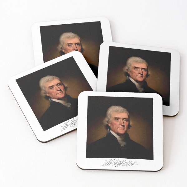 Item preview, Thomas Jefferson Signature Portrait designed and sold by stayfree101.