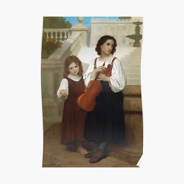 "Adolphe William Bouguereau Loin Du Pays" Poster for Sale by