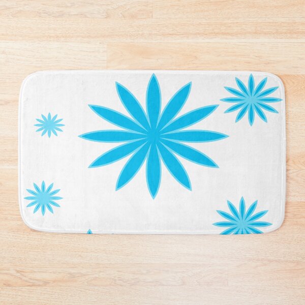Item preview, Blue Ice Flower Pattern designed and sold by KMStudio0612.