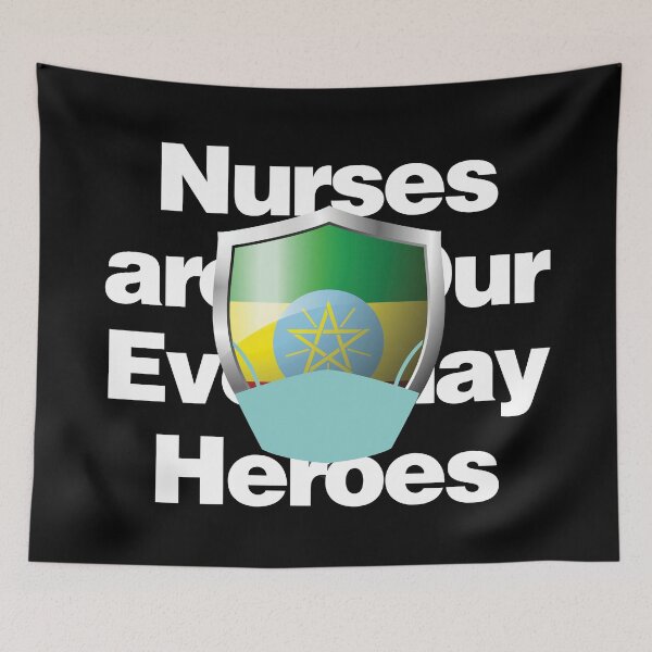 Item preview, Ethiopia Nurses are Everyday Heroes designed and sold by HelloFromAja.
