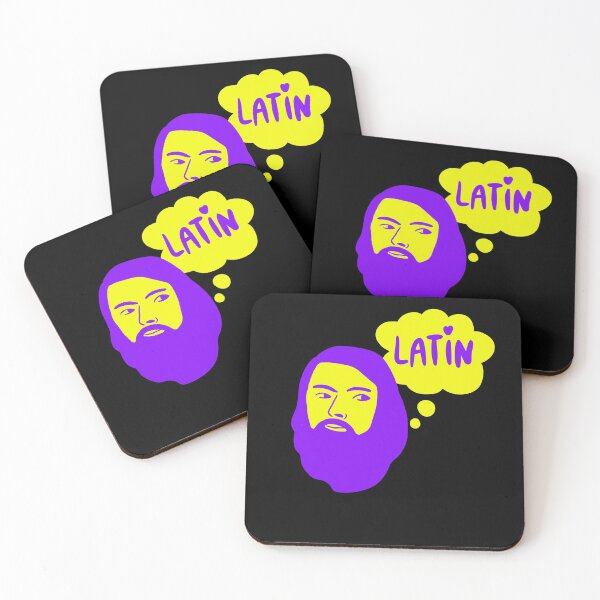 Item preview, Latin Teacher Artsy Drawing - Lingua Latina designed and sold by isstgeschichte.