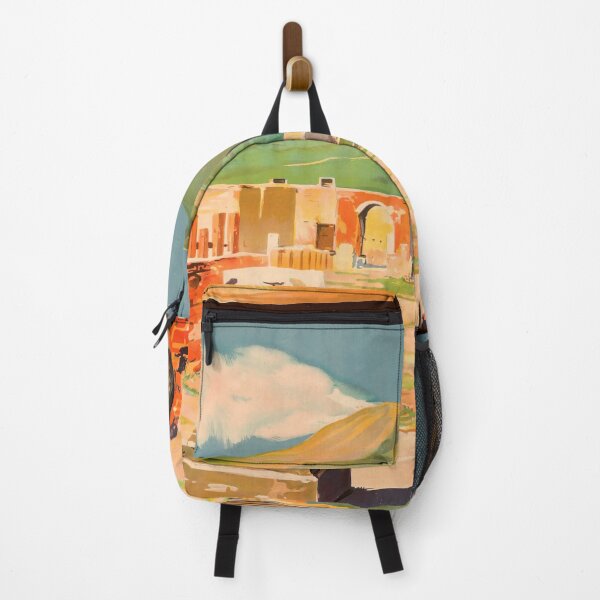 Item preview, ENIT Pompei vintage travel poster designed and sold by stickart-marek.
