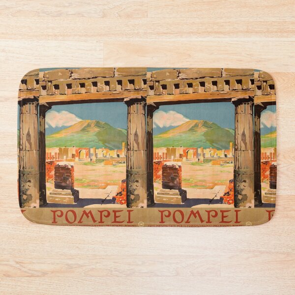 Artikelvorschau, ENIT Pompei vintage travel poster entworfen und verkauft von stickart-marek.