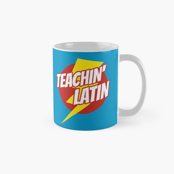 Item preview, Super Latin Teacher - Funny Teacher Superhero Lightning Edition designed and sold by isstgeschichte.
