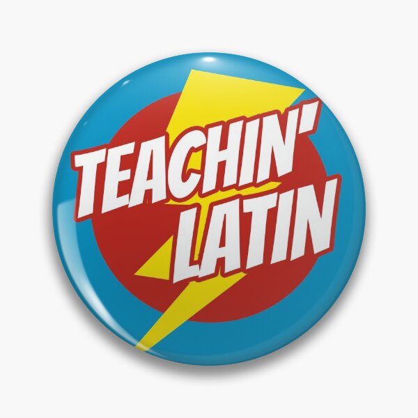 Item preview, Super Latin Teacher - Funny Teacher Superhero Lightning Edition designed and sold by isstgeschichte.