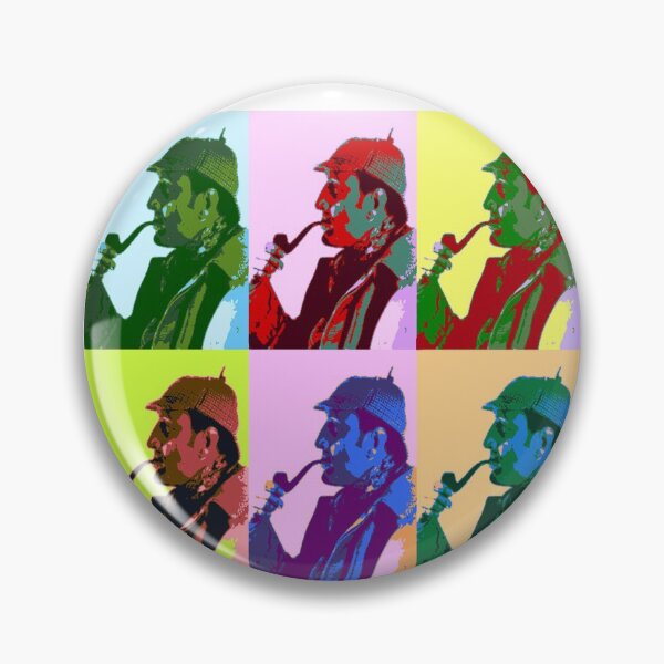 Item preview, Sherlock Holmes Pop Art designed and sold by Icarusismart.