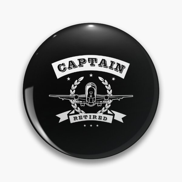 Item preview, Captain Retired - Airline Pilot designed and sold by KoolMoDee.