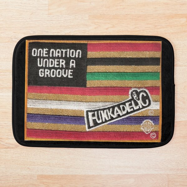 Funkadelic One Nation Under A Groove Flag Bath Mat