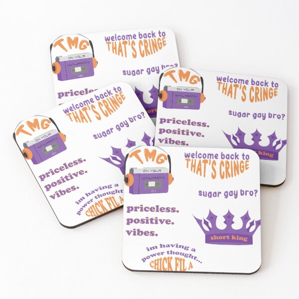 Item preview, TMG that's cringe sticker pack blue and orange designed and sold by disneysminnie.