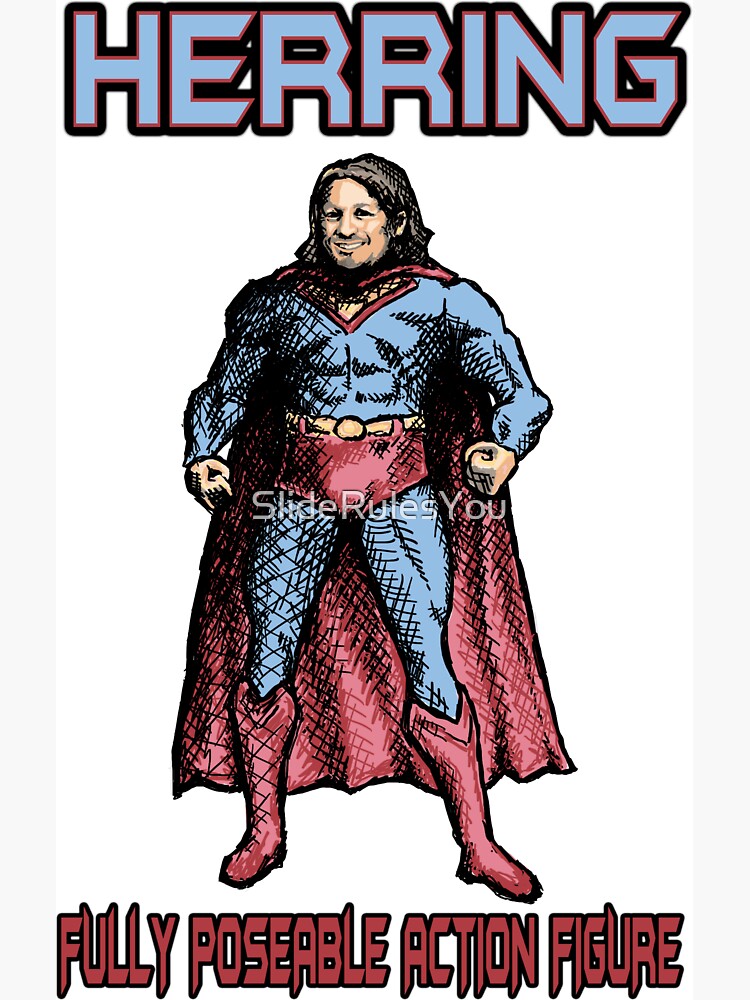 Richard Herring Action Figure by SlideRulesYou