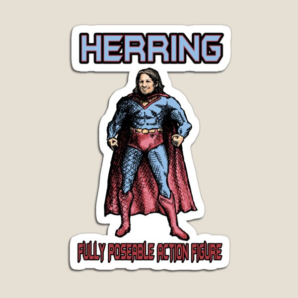 Richard Herring Action Figure Magnet