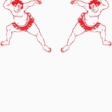 Artwork thumbnail, Red Sumo by Chris Serong