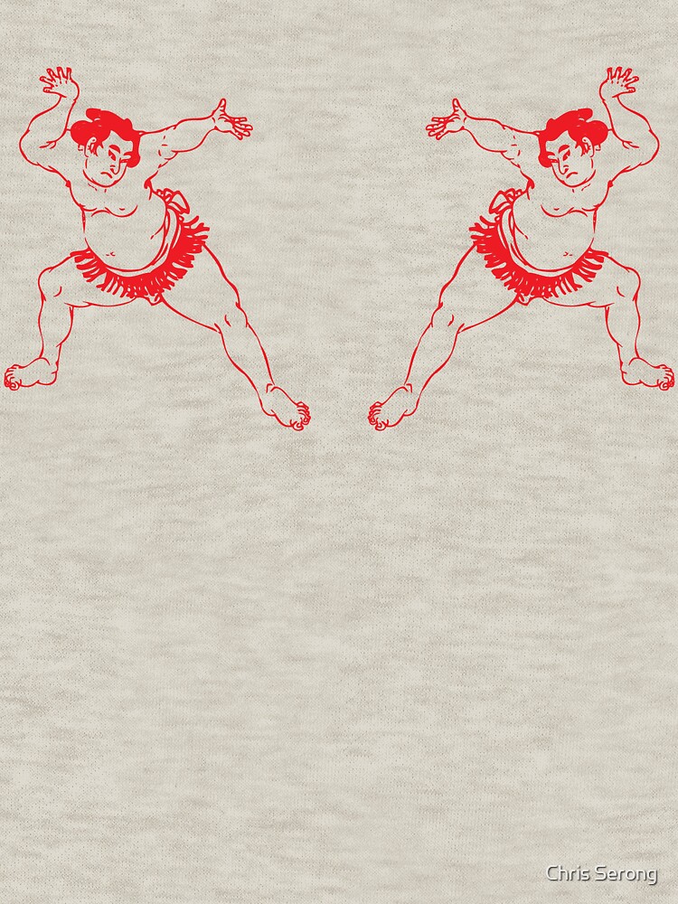 Thumbnail 5 of 5, Zipped Hoodie, Red Sumo designed and sold by ChrisSerong.