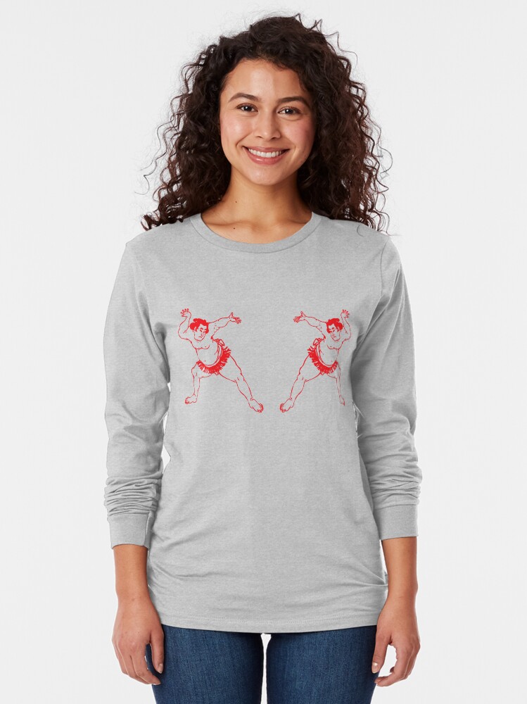 Thumbnail 2 of 5, Long Sleeve T-Shirt, Red Sumo designed and sold by ChrisSerong.