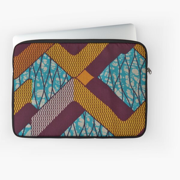 Protect your laptop with kitenge made laptop sleeve bag