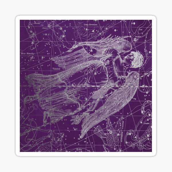 Item preview, Constellation Virgo Astrology designed and sold by WisdomInspired.