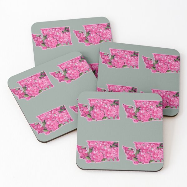 Item preview, Washington Coastal Rhododendron designed and sold by alli-j-art.