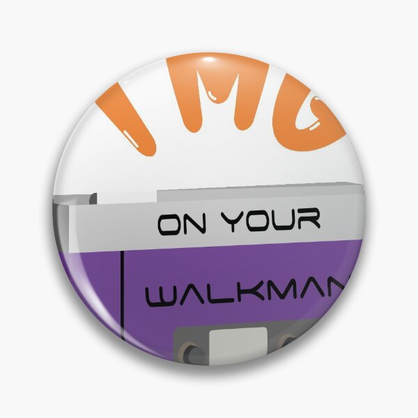 Item preview, TMG walkman morado azul designed and sold by disneysminnie.