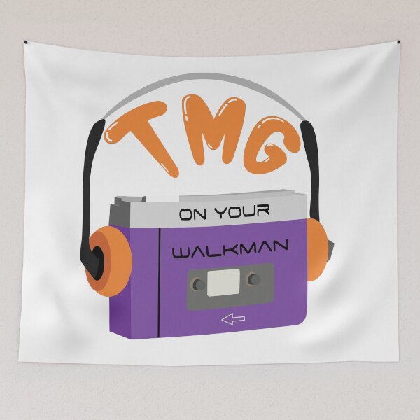 Item preview, TMG walkman morado azul designed and sold by disneysminnie.