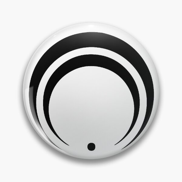 Item preview, - Double Crescent - Japanese Kamon Crest Black Version designed and sold by reyners.