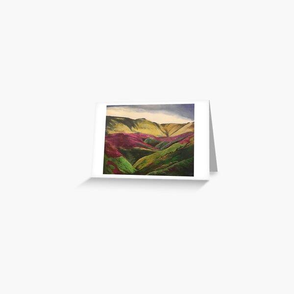 Storm Brewing Over North York Moors Greeting Card