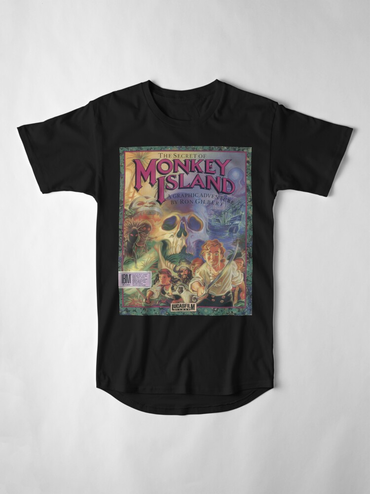 secret of monkey island t shirt
