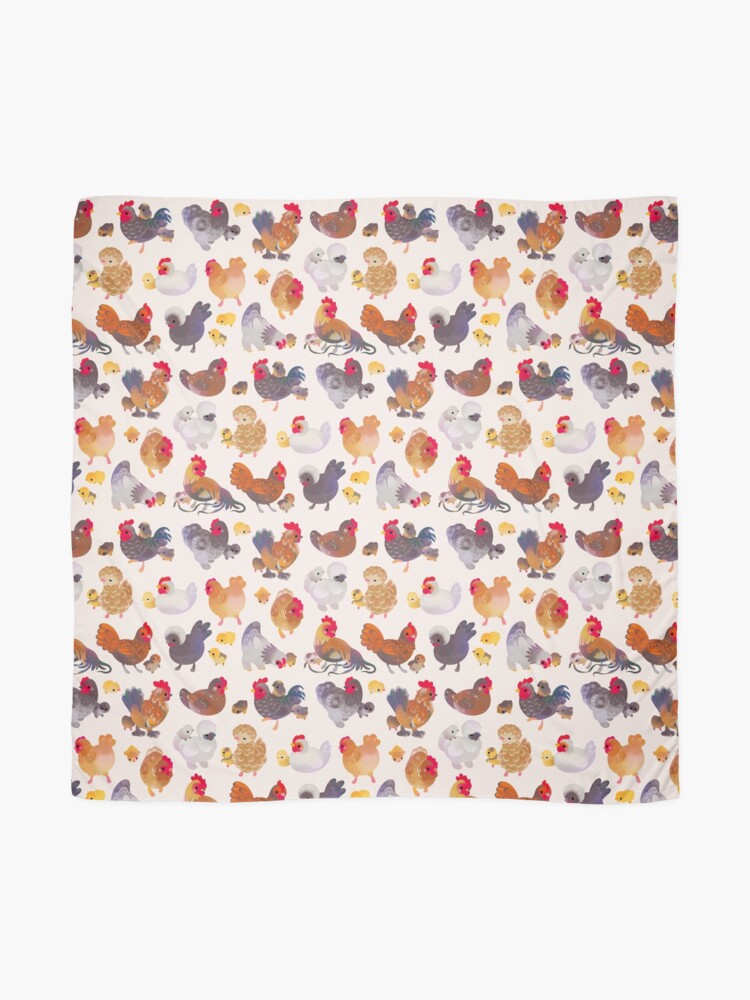 Alternate view of Chicken and Chick Scarf