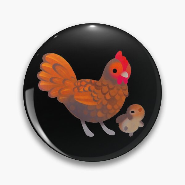 Item preview, Chicken and Chick - dark designed and sold by pikaole.