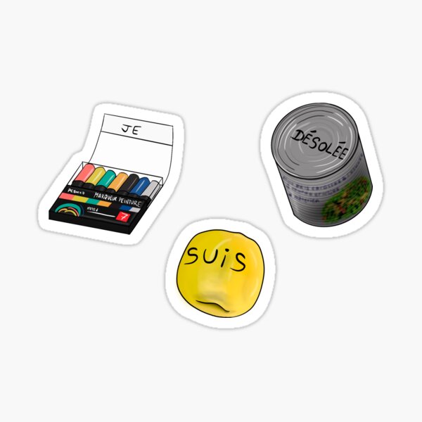 Je suis désolée | Skam France (S6) Sticker