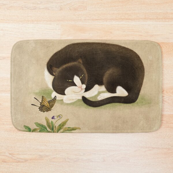 Item preview, Minhwa: cat & butterfly 2 designed and sold by minsillust.