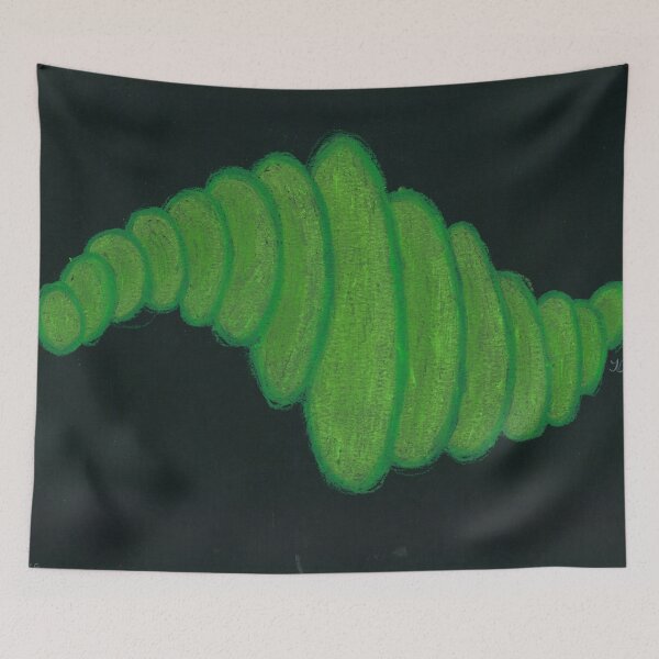 Item preview, Overlapping green ovels designed and sold by lion-house.