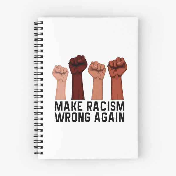 Item preview, Make Racism Wrong Again Black Lives Matter designed and sold by MagicBoutique.