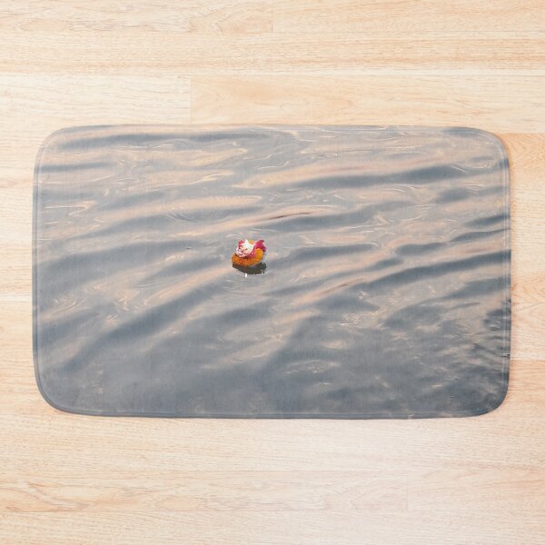 Item preview, Floating marigold flower on river - tiny lamp designed and sold by PrakritiPrints.