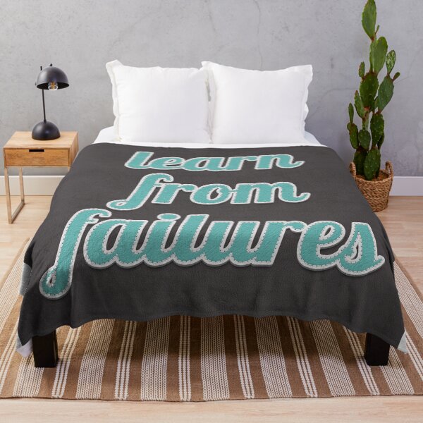 Item preview, Learn From Failures Quote designed and sold by MotivationFlow.