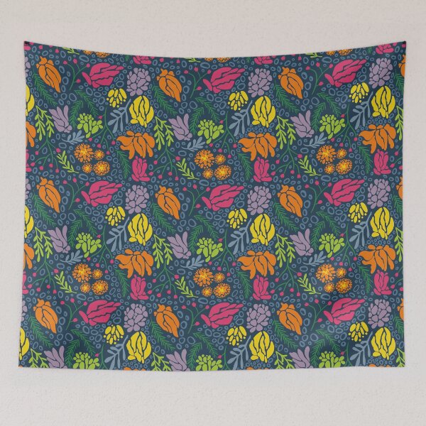 Item preview, Flowerbed at night designed and sold by Kathy Lecocq.