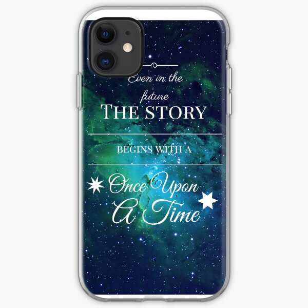Once Upon a Time- The Lunar Chronicles- Marissa Meyer- Space iPhone Soft Case