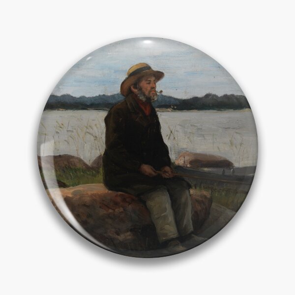Item preview, Adolf Von Becker - An Angler  1890 designed and sold by artcenter.