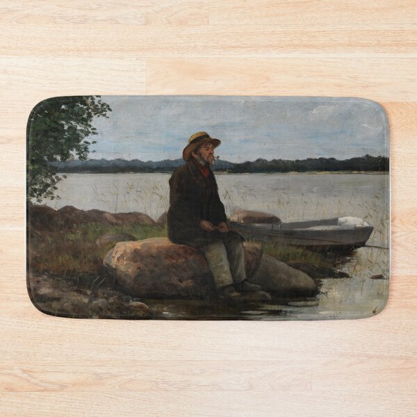 Item preview, Adolf Von Becker - An Angler  1890 designed and sold by artcenter.