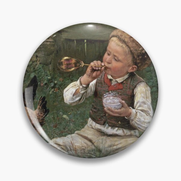 Item preview, Adolf Lins - Blowing Bubbles designed and sold by artcenter.