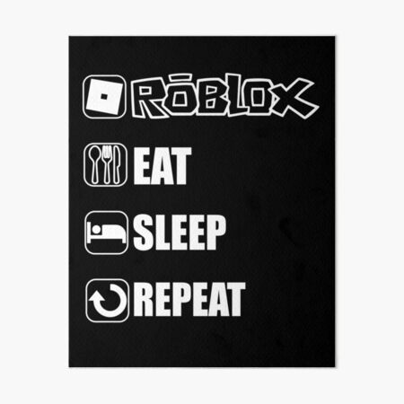 Youth Roblox Art Board Prints Redbubble - roblox bacon shirt template