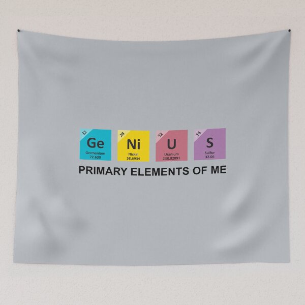 Item preview, Genius | Primary Elements Of Me designed and sold by Christopher Taylor.