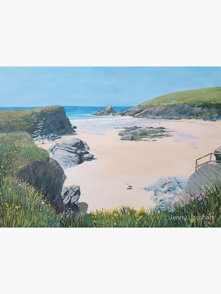 "Trevone Cornwall UK" Canvas Print for Sale by JennyUrquhart Redbubble