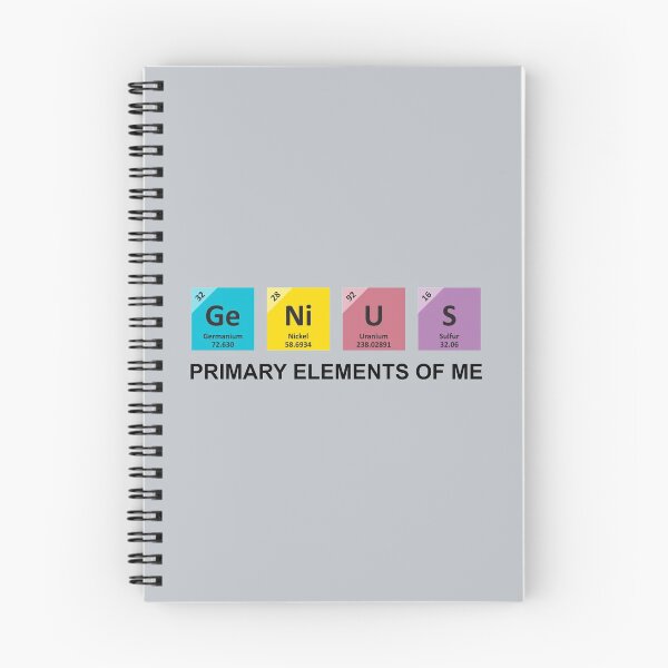 Item preview, Genius | Primary Elements Of Me designed and sold by Christopher Taylor.