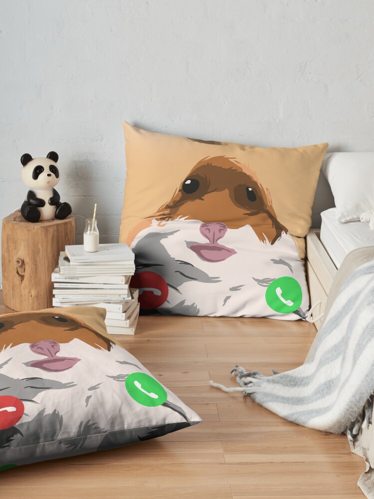 Alternate view of FaceTime Hamster Floor Pillow