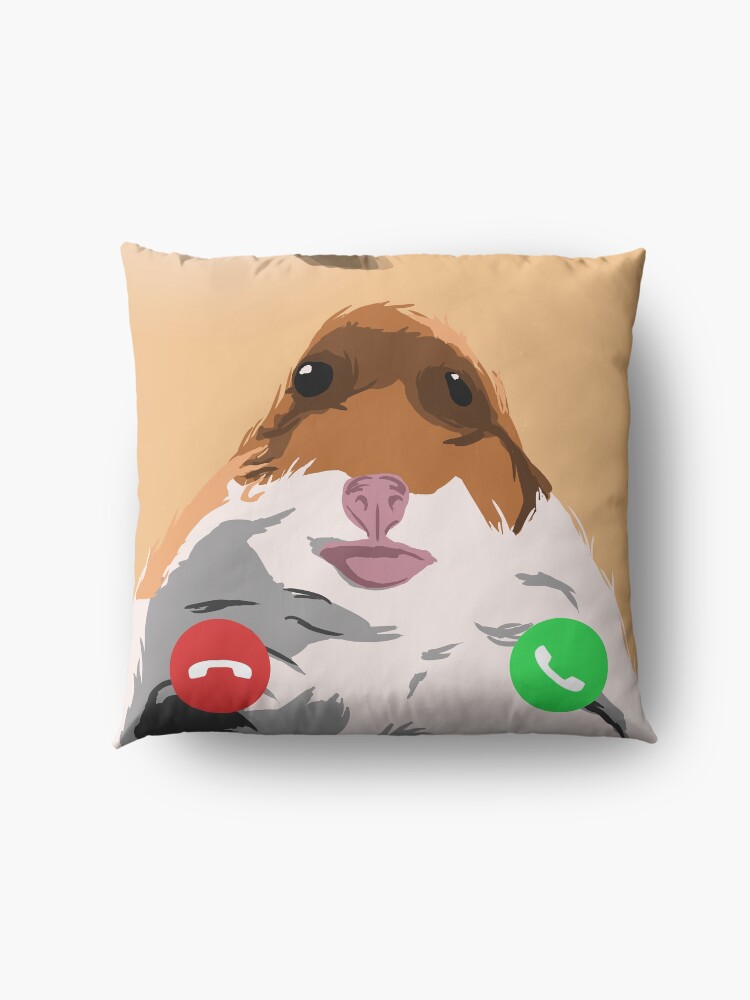 Alternate view of FaceTime Hamster Floor Pillow