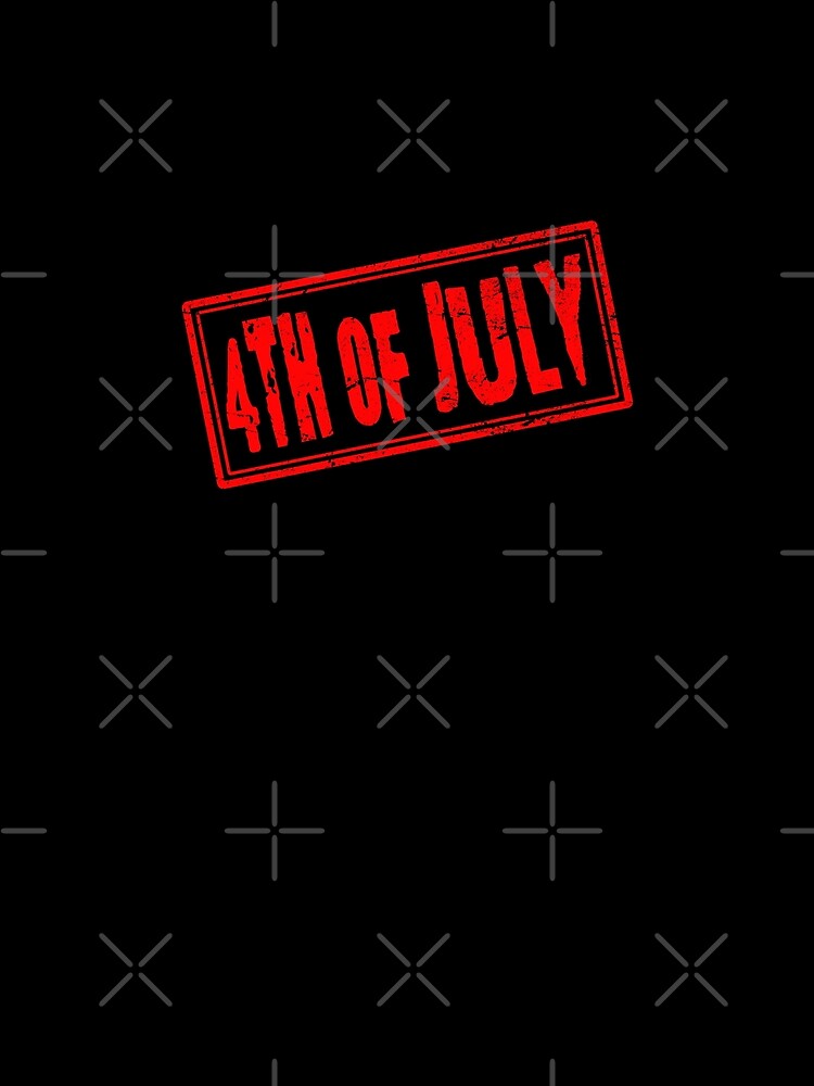 4th of July (Vintage Retro Stamp • Independence Day) by SassyClassyMe