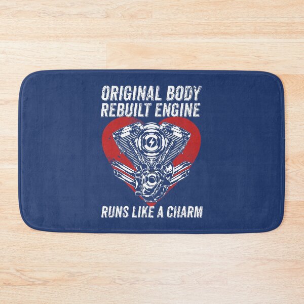 Item preview, CABG operation survivor gifts Original Body Rebuilt Engine Runs Like A Charm funny inspirational open heart surgery supportive present designed and sold by alenaz.